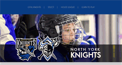 Desktop Screenshot of knightshockey.org